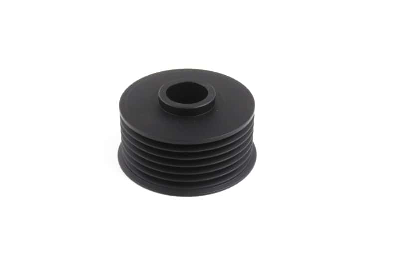Perrin Performance — PERRIN 15-25 Subaru WRX / 15-22 Crosstrek / 14-18 FXT Lightweight Alternator Pulley - Black - view 1