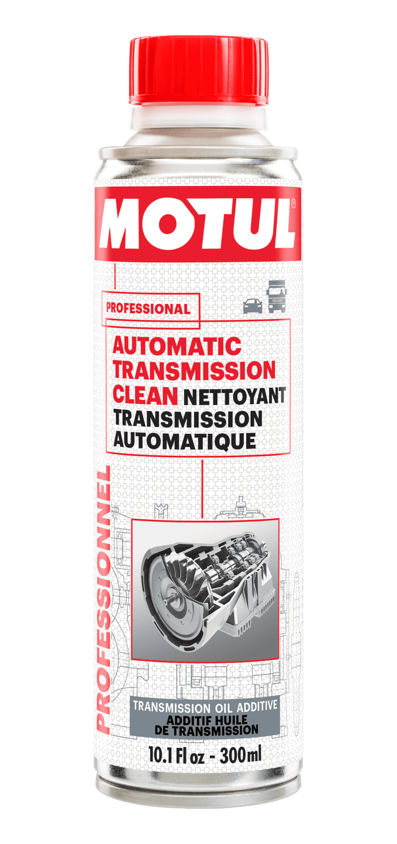 Motul — Motul 300ml Automatic Transmission Clean Additive
Tran Fluid Additive - view 1