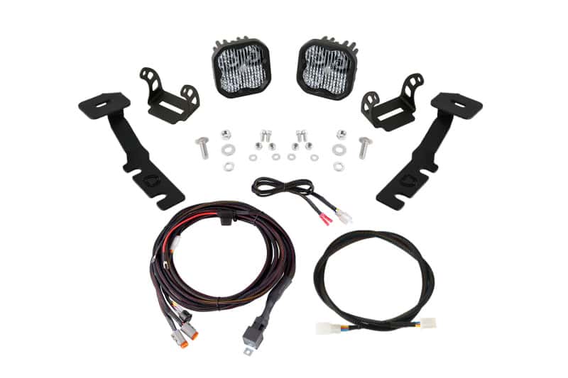 Diode Dynamics — Diode Dynamics 19-25 Toyota RAV4 SS3 LED Ditch Light Kit - Pro White Combo - view 1