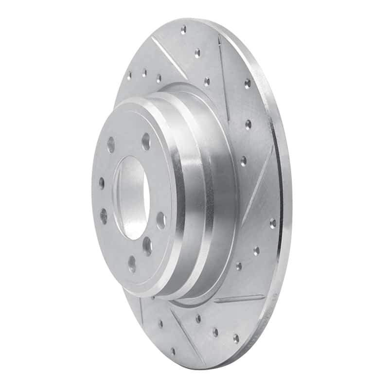 R1 Concepts — R1 91-01 BMW 850I Rear Right Drilled & Slotted Silver Brake Rotor
R1 Brake Rotor Drill - view 2