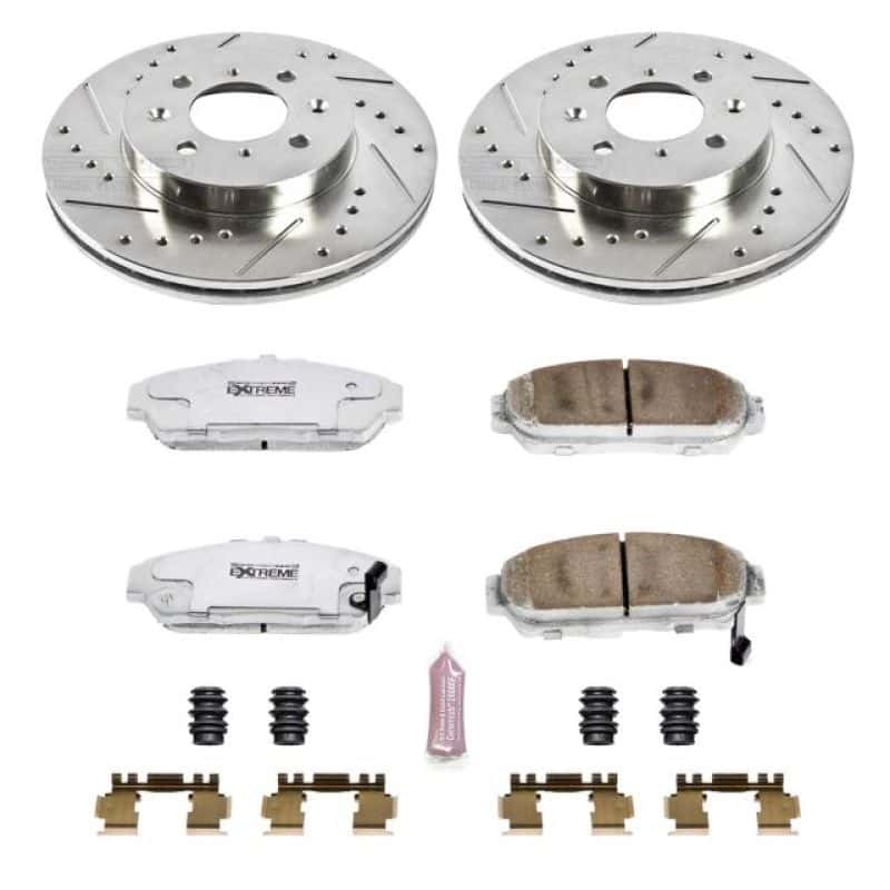 PowerStop — Power Stop 94-01 Acura Integra Front Z26 Street Warrior Brake Kit - view 1