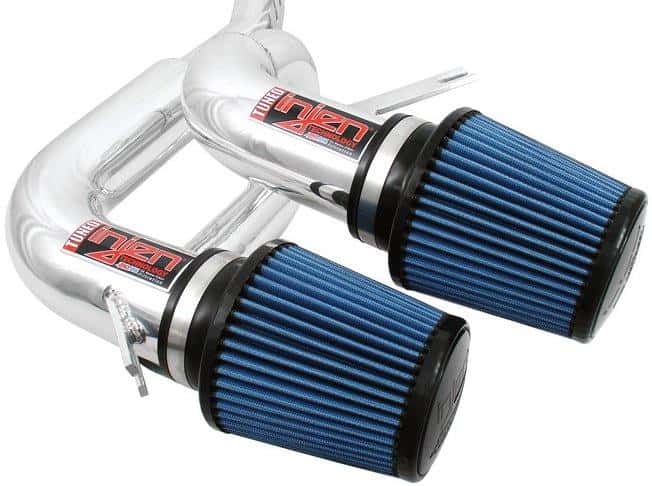 Injen — Injen 08-09 535i E60 3.0L L6 Twin intake & AMSOIL Filters Polished Short Ram Intake
Short Ram Intake
Air Intake Kit - view 2