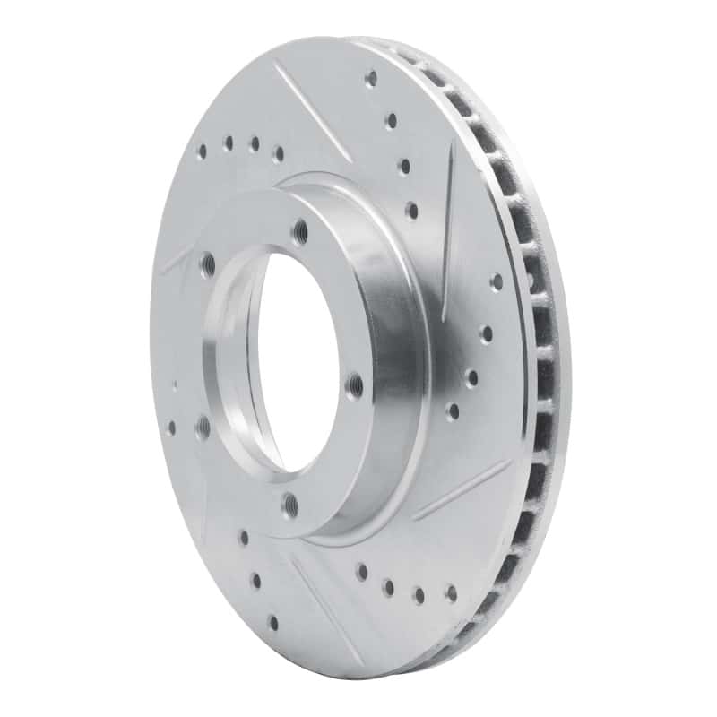 R1 Concepts — R1 84-95 Toyota Pickup Front Right Drilled & Slotted Silver Brake Rotor
R1 Brake Rotor Drill - view 2