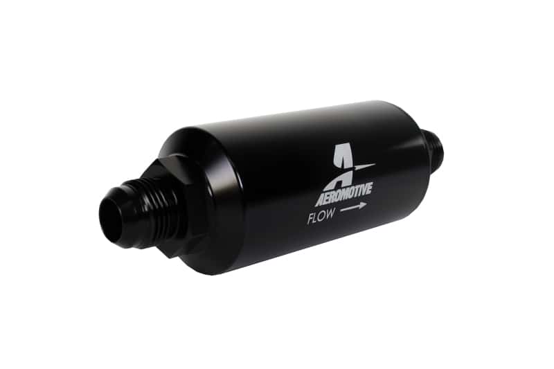 Aeromotive — Aeromotive In-Line Filter - AN -10 size Male - 10 Micron Microglass Element - Bright-Dip Black
Fuel Filter - view 7