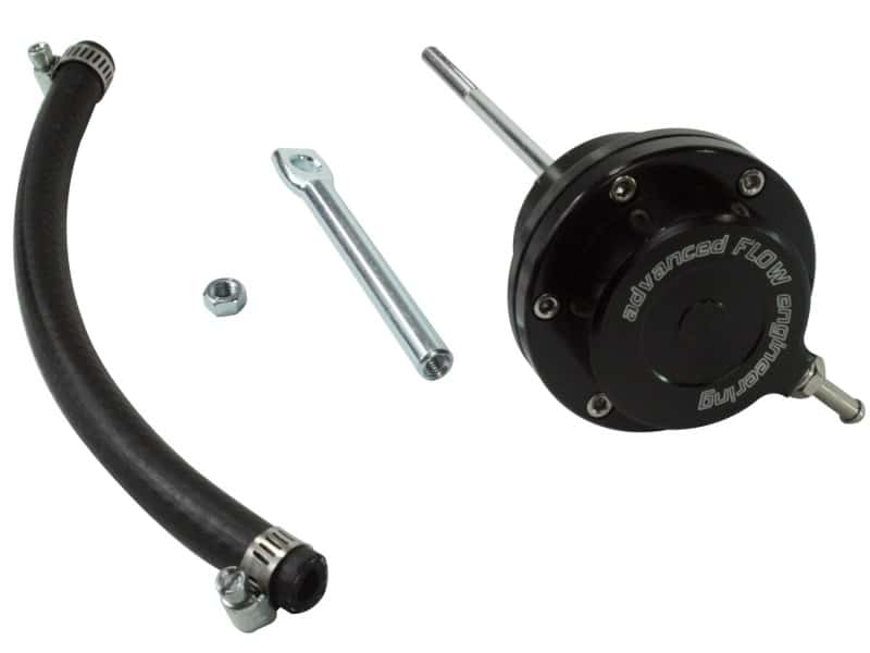 aFe — aFe Power Turbocharger Wastegate Actuator 94-02 Dodge Diesel Trucks L6 5.9L (td)
Wastegate Actuator
TChrgrWgateAct - view 7