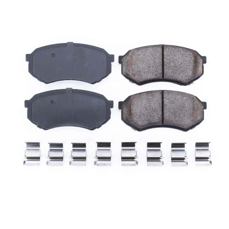 PowerStop — Power Stop 88-91 Mazda 929 Front Z17 Evolution Ceramic Brake Pads w/Hardware
Z17 Brake Pads - view 1
