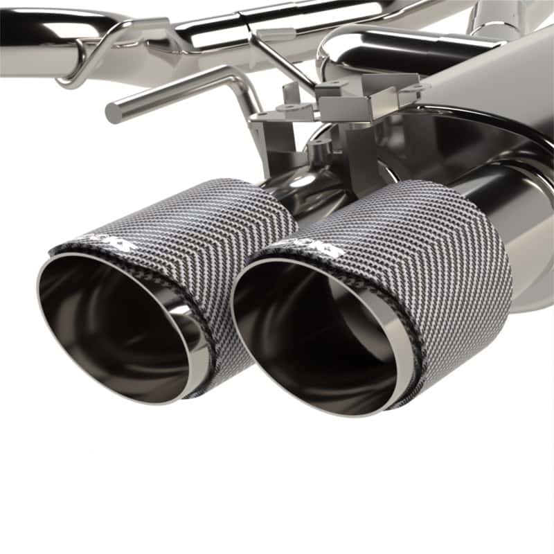 Kooks Headers — Kooks 18-24 Ford Mustang GT 5.0 3in. Valved Touring Cat-Back Exhaust - Carbon Tips
3in. Touring Catback
3" Touring Catback - view 8