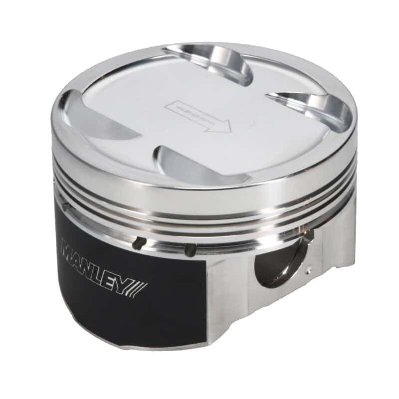 Manley Performance — Manley Mitsubishi 4G63 (7 Bolt 4G63T) 87mm +2mm Over Bore 10:1 / 10.5:1 Dish Piston Set w/ Rings
Piston Set - view 4