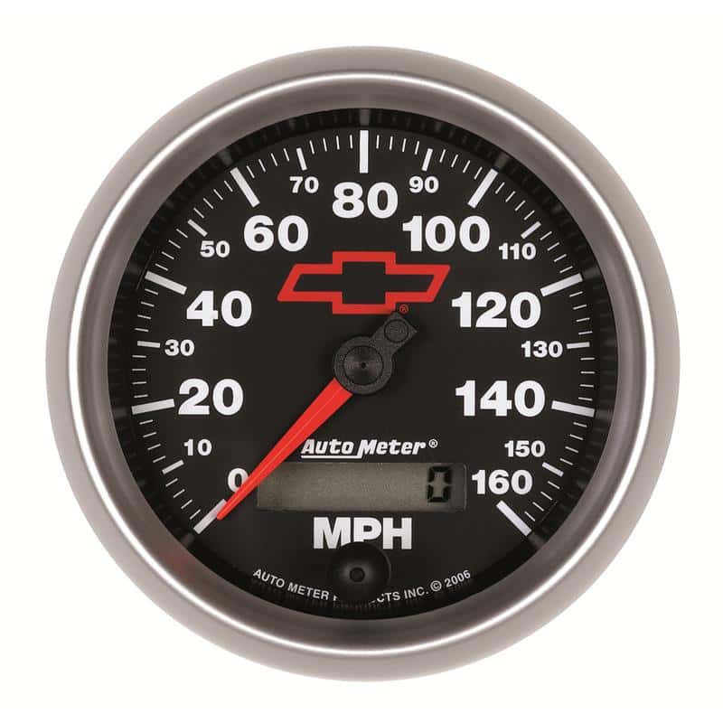 AutoMeter — Autometer Speedometer 3-3/8in, 0-160 MPH, Elec. Programmable - Bowtie Black
3-3/8" SPEEDO, 160 M - view 2