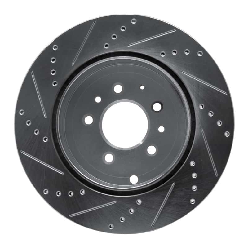 R1 Concepts — R1 07-15 Mazda CX-9 Rear Right Drilled & Slotted Silver Brake Rotor
R1 Brake Rotor Drill - view 5