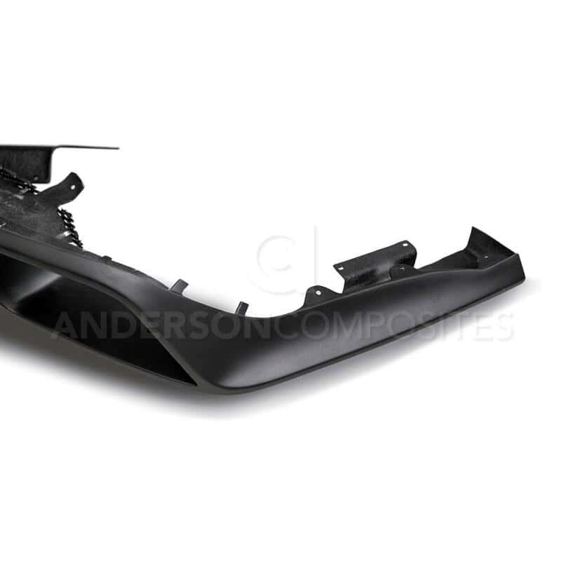 Anderson Composites — Anderson Composites 15-16 Ford Mustang R-Style Rear Valance (for Quad Tip Exhaust) - view 6