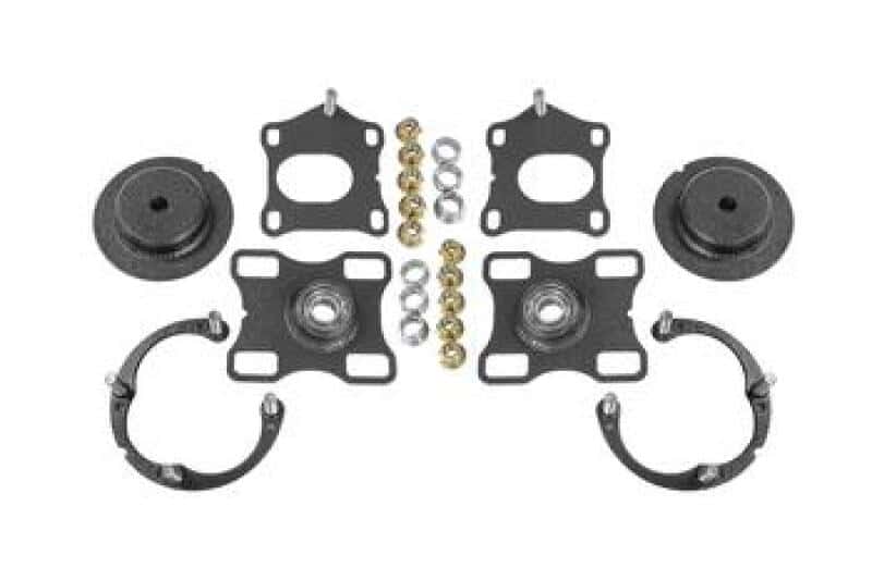 BMR Suspension — BMR 11- 14 Ford Mustang / Shelby GT500 Caster Camber Plates - Black Hammertone - view 2