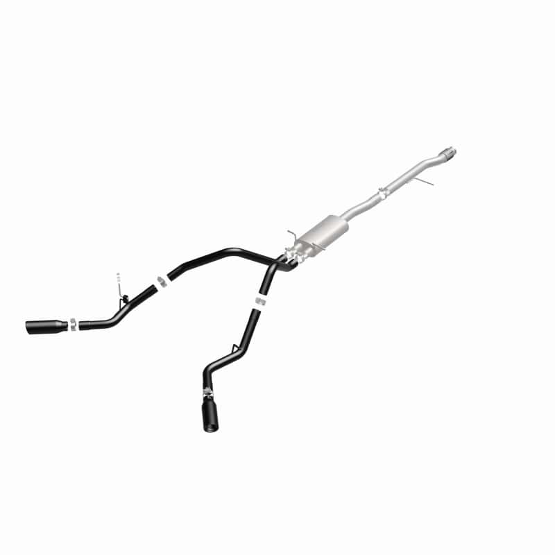 Magnaflow — MagnaFlow SYS Cat-Back 3.5in Black Dual Split Rear Tips 14-15 Chevy Silverado/GMC Sierra 4.3L-5.3L
Cat-Back - view 45