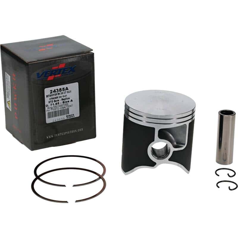 Vertex Pistons — Vertex Piston 18-21 Beta RR 2T 300 300cc Cast Replica Piston Kit - view 2