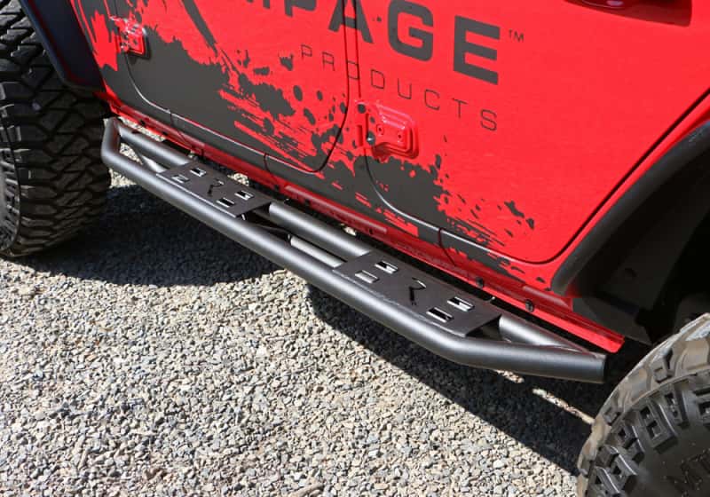 Rampage — Rampage 2018-2019 Jeep Wrangler(JL) Unlimited Sport 4-Door Trail Crawler Step - Black
TRAILCRAWLER STEP
Nerf/Step Bar - view 2