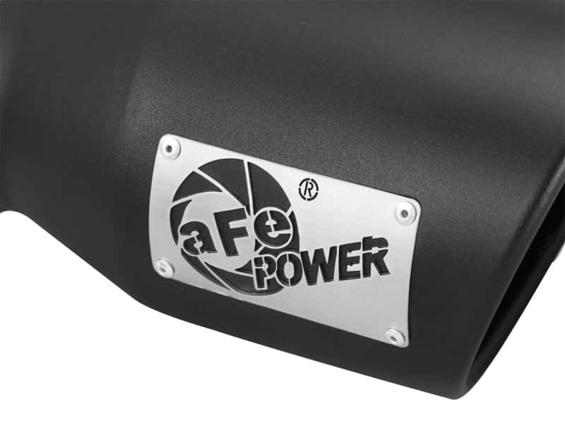 aFe — aFe Power Gas Exhaust Tip Black- 3 in In x 4.5 out X 9 in Long Bolt On (Black)
Exhaust Tip Black - view 5