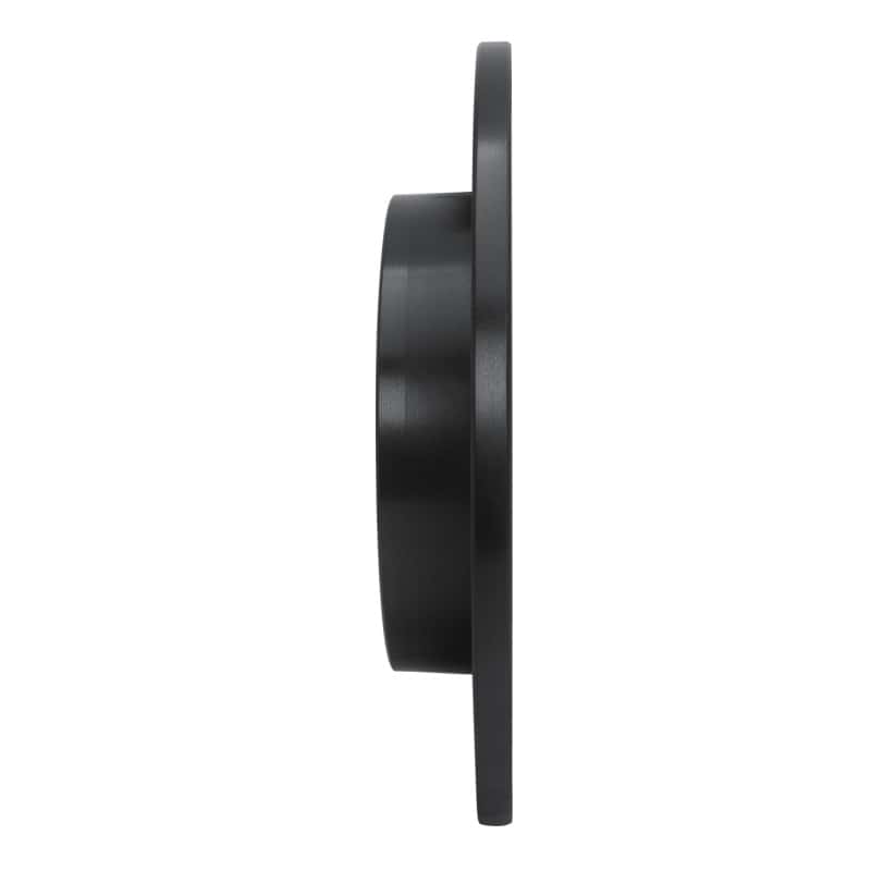 R1 Concepts — R1 04-13 Mazda 3 Rear Left Drilled & Slotted Black Brake Rotor
R1 Brake Rotor Drill - view 3