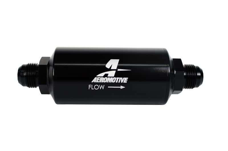 Aeromotive — Aeromotive In-Line Filter - AN -10 size Male - 10 Micron Microglass Element - Bright-Dip Black
Fuel Filter - view 6