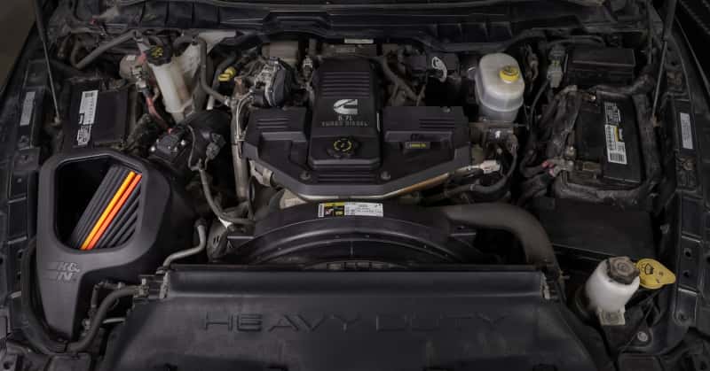 K&N Engineering — K&N 13-18 RAM 2500/3500 6.7L NextGen Dry Flow Cold Air Intake
NEXTGEN DIESEL DRYFL - view 4