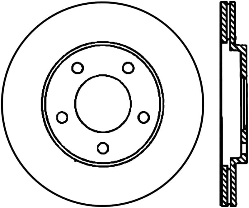 Stoptech — StopTech Power Slot 05-10 Mustang V6/4.0L / GT V8-4.6L Rear Right CRYO Rotor
Cryosport Slot Rotor
Disc Brake Rotor - view 1