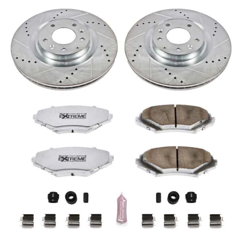 PowerStop — Power Stop 04-11 Mazda RX-8 Front Z26 Street Warrior Brake Kit - view 1