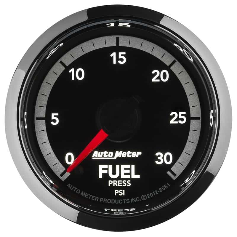 AutoMeter — Autometer Factory Match 52.4mm Full Sweep Electronic 0-30 PSI Fuel Pressure Gauge Dodge 4th Gen
2-1/16" FUEL PRESS, - view 5