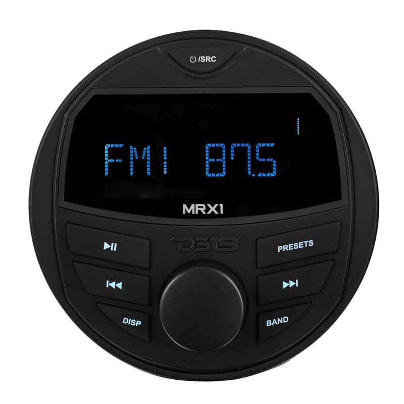 DS18 — DS18 2.75in LCD screen 1 Zone 4 volts Output BT RDS 4 x 40 Watts Silicone Cover Headunit - view 4
