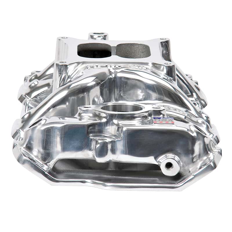 Edelbrock — Edelbrock Polished S/B Chevy RPM Air-Gap Manifold
MANIFOLD - view 12