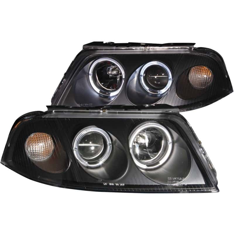 ANZO — ANZO 2001-2005 Volkswagen Passat Projector Headlights w/ Halo Black
Head Light Set
HdLtSet - view 1