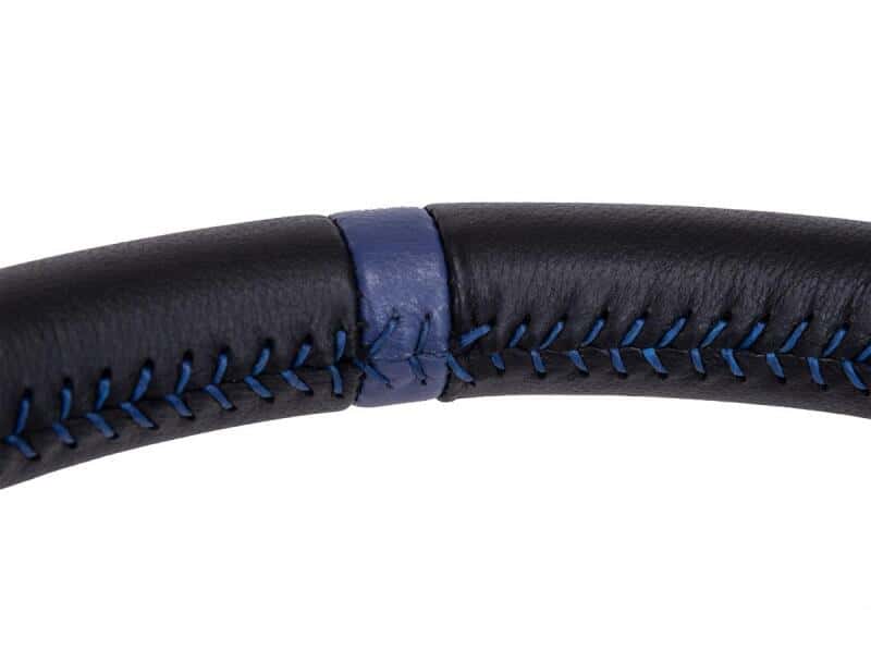 PRP Seats — PRP Deep Dish Leather Steering Wheel- Blue - view 3