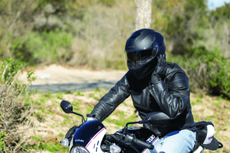Sena Technologies — Sena Technologies Outforce Full Face Bluetooth Helmet Matte Black - Large - view 6