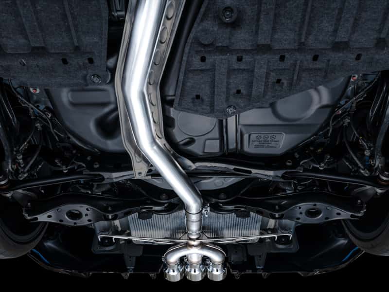 AWE Tuning — AWE Tuning 2023 Honda Civic Type R FL5 Track Edition Exhaust w/ Triple Chrome Silver Tips
Track Exhaust - view 5
