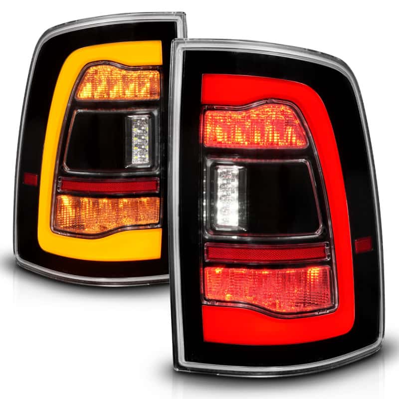ANZO — ANZO 09-18 Dodge Ram 1500 Sequential LED Taillights Black w/Switchback Amber Signal
Tail Light Set
TailLightSet - view 8