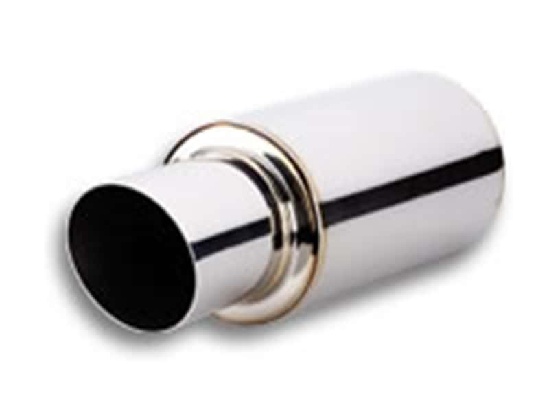 Vibrant — Vibrant TPV Turbo Round Muffler (17in Long) with 4in Round Tip Angle Cut - 3in inlet I.D.
3IDTPVMufflrAngleTip
3"IDTPVMufflerAngTip
Muffler - view 1