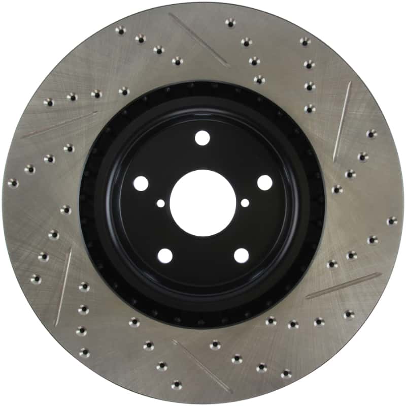 Stoptech — StopTech 05-10 Subaru Impreza WRX/STi Slotted & Drilled Right Front Rotor
Slot/Drill Rotor - view 5