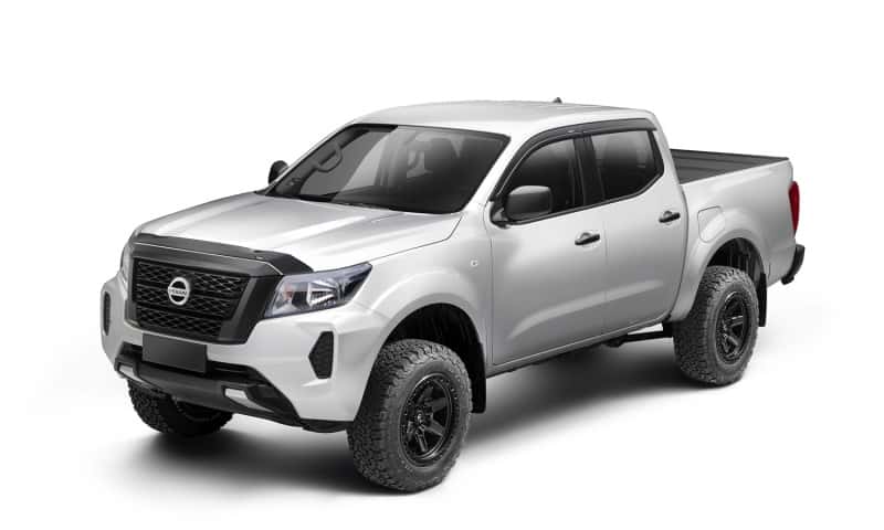Husky Liners — Husky Liners 22-24 Nissan Frontier Aeroskin Hood Protector - Smoke
Hood Shields - view 1