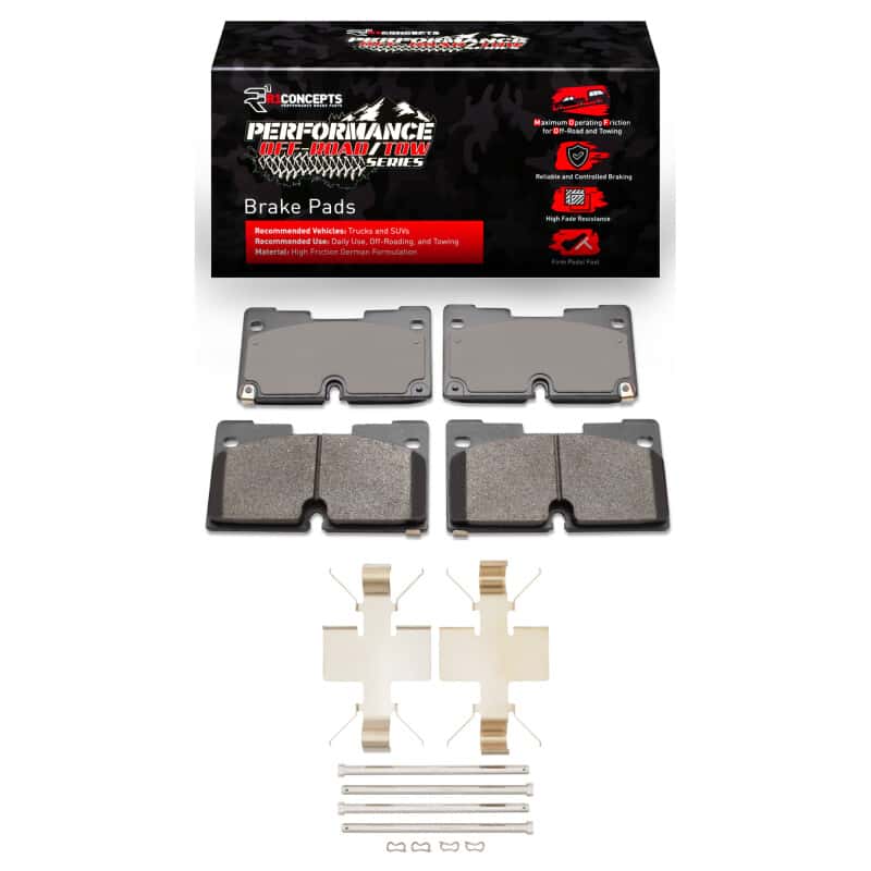 R1 Concepts — R1 2019-2025 Cadillac Escalade Front Performance Off-Road/Tow Brake Pads & Hardware Kit
R1 Performance Off-R - view 1