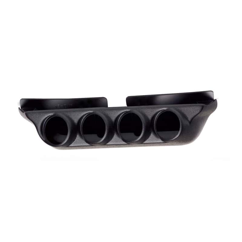 AutoMeter — Autometer 99-04 Ford Super Duty / 03-07 Dodge Ram Black Quad Overhead Console Pod
2-1/16" QUAD OVRHD C - view 1