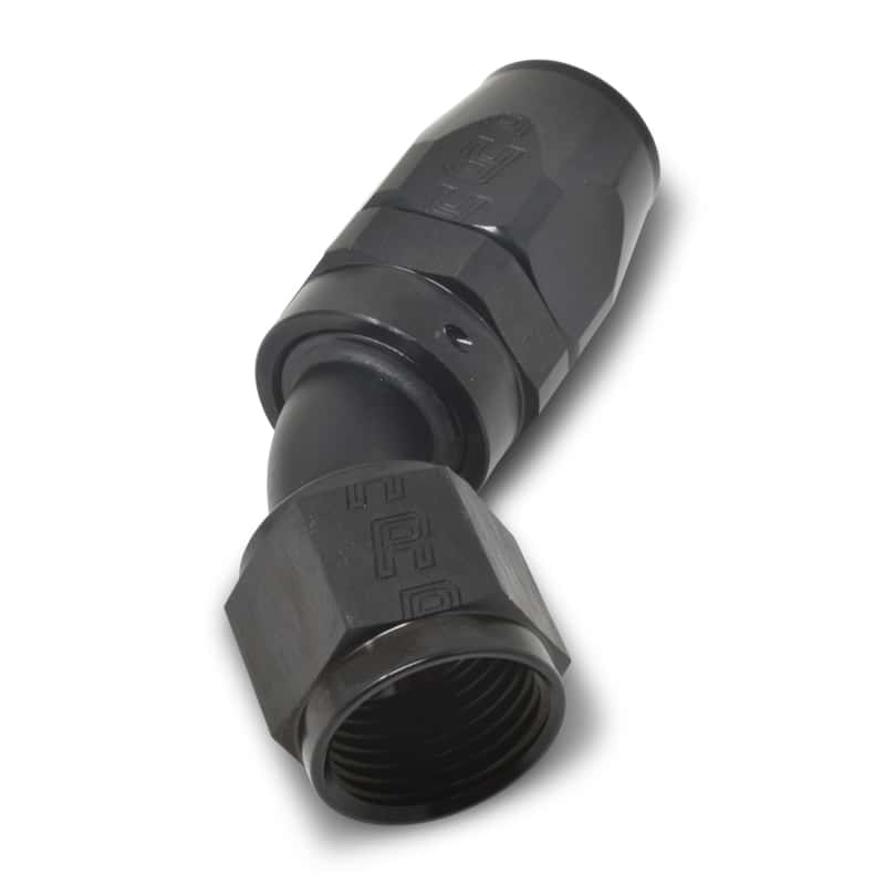 Russell — Russell Performance -10 AN Black 45 Degree Full Flow Hose End
Hose Fitting - view 6