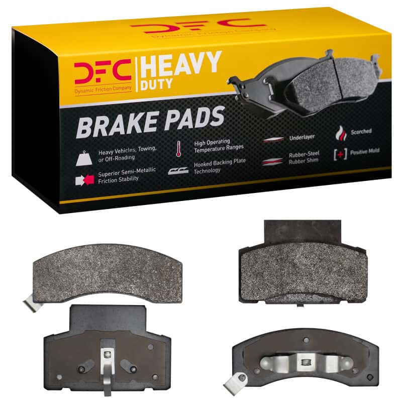 DFC — DFC 88-97 Chevrolet W4500 TILTMASTER (w/Front Disc Brakes) Front Heavy Duty Pads - Semi Metallic
DFC Brake Pad Set - view 1