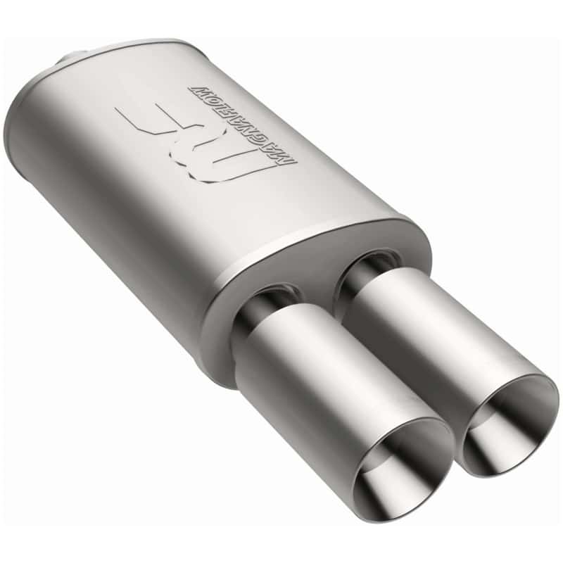 Magnaflow — MagnaFlow Muffler W/Tip Mag SS 14X5X8 2.25/3.
Straight Through - view 3