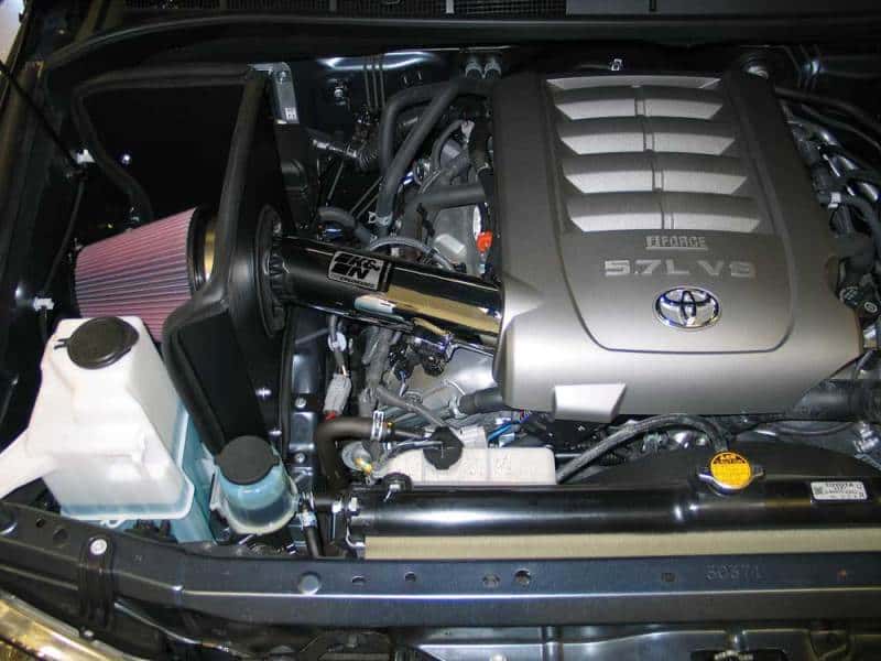 K&N Engineering — K&N 07-10 Toyota Tundra V8-5.7L High Flow Performance Kit
Performance Air Inta
Air Intake System - view 3