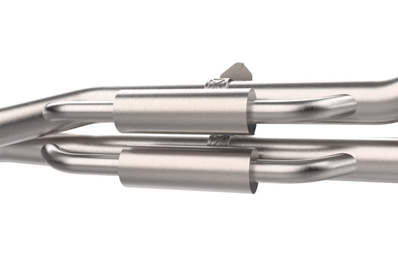 aFe — aFe Vulcan Series 3in 304SS Cat-Back Exhaust 24-25 Ford Ranger Raptor V6-3.0L (tt) w/ Black Tips
Cat-Back Exhaust - view 2