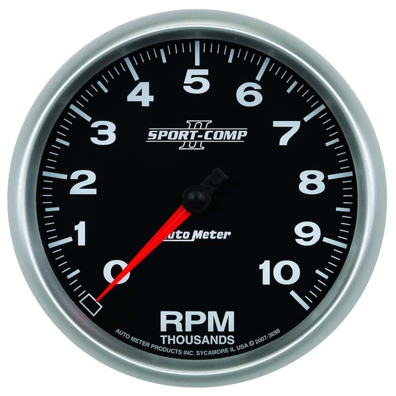AutoMeter — Autometer Sport-Comp II 52mm Full Sweep Electronic 0-1600 PSI Nitrous Pressure Gauge
2-1/16in NITROUS - view 3