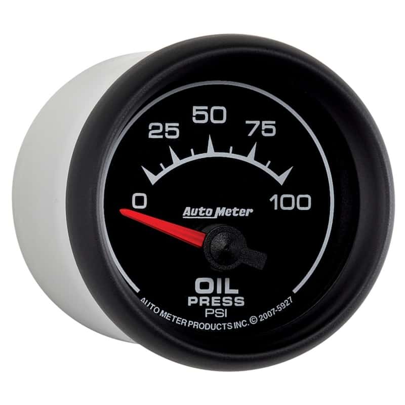 AutoMeter — Autometer ES 52mm 100 PSI Short Sweep Electric Oil Pressure Gauge
GA 2" OP 100PSI E ES - view 6