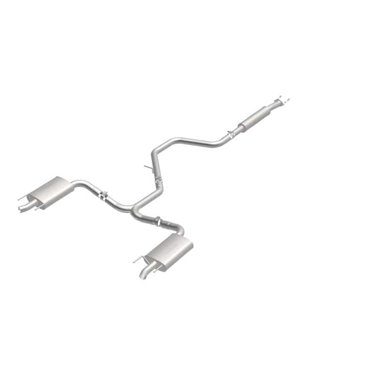 Magnaflow — MagnaFlow Cat-Back SS 2.25/2.5in Dual Split Rear Exit Polished 3in Tip 2015 Chev Impala 3.6L V6
Cat-Back - view 25