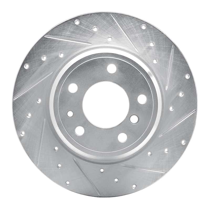 R1 Concepts — R1 91-01 BMW 850I Rear Right Drilled & Slotted Silver Brake Rotor
R1 Brake Rotor Drill - view 1