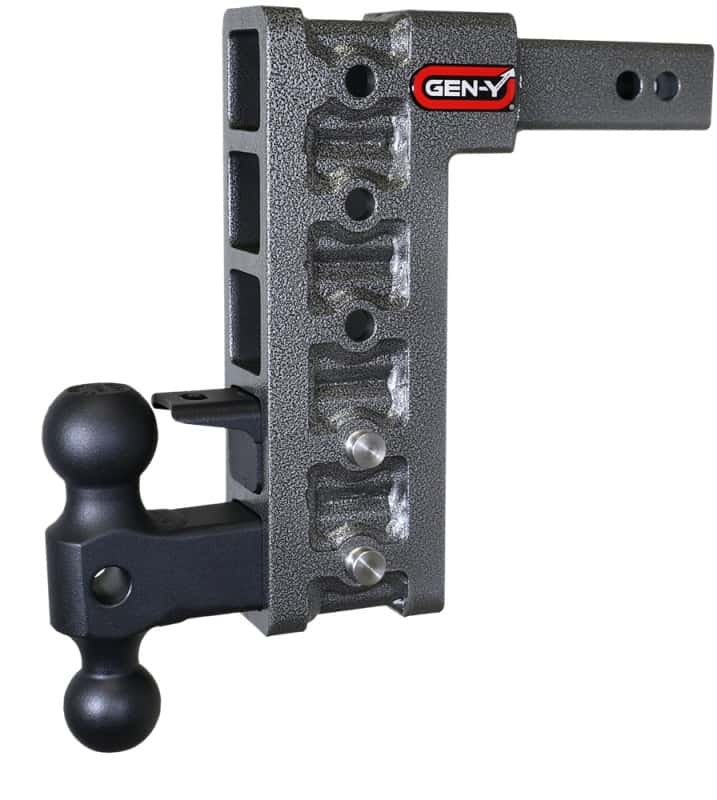 GEN-Y Hitch — Gen-Y Mega Duty 2in Shank 10in Drop 1.5K TW 10K Hitch w/GH-031 Dual-Ball/GH-032 Pintle Lock
Drop Hitch - view 2