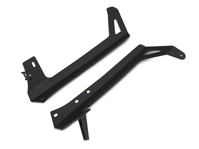 Raxiom — Raxiom 07-18 Jeep Wrangler JK 50-Inch LED Light Bar Windshield Mount w/ Auxiliary Bracket
Mount - view 2