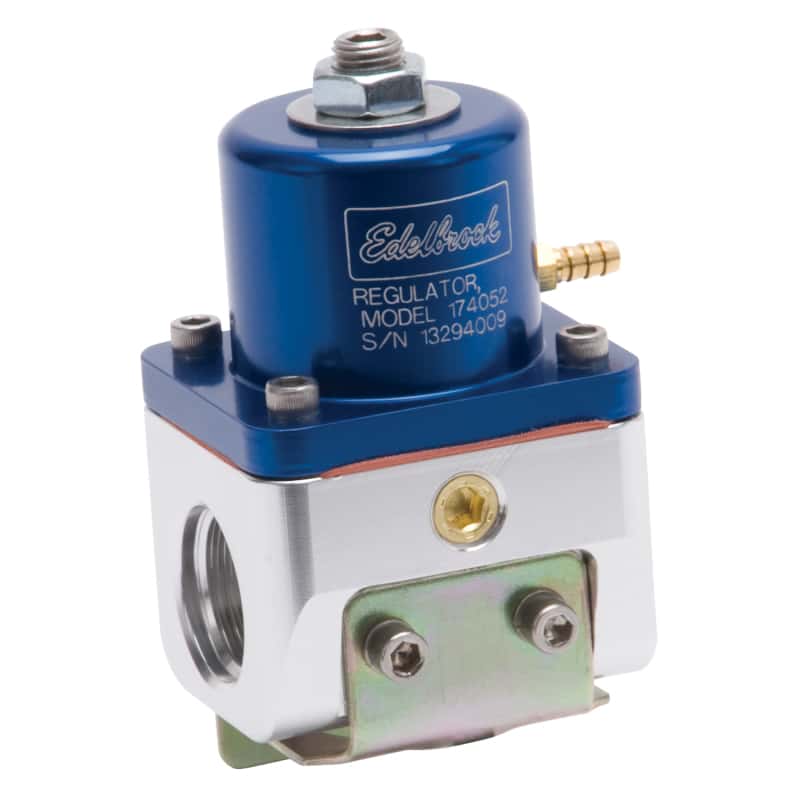 Edelbrock — Edelbrock Fuel Pressure Regulator Carbureted 180 GPH 5-10 PSI -10 In/Out -6 Return Blue/Clear
PUMPS - view 2